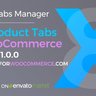 Add Product Tabs for WooCommerce