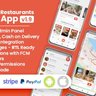 Food Delivery Flutter + PHP Laravel Admin Panel